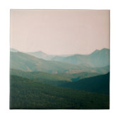 Blauw van de bergen tegeltje (Voorkant)