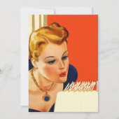  blauw van de Birthday Cake Kaart (Voorkant)