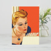  blauw van de Birthday Cake Kaart (Staand voorkant)