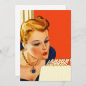  blauw van de Birthday Cake Kaart (Voorkant / Achterkant)