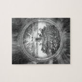 Blauw van Life Hope Black Legpuzzel (Horizontaal)