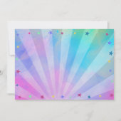 Blauw Veel Plezier Maken, Bowling Met Foto  Kaart (Achterkant)