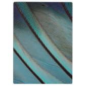Blauw veerpatroon klembord (Achterkant)