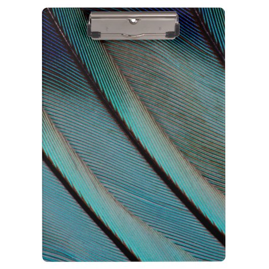 Blauw veerpatroon klembord (Voorkant)