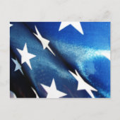 Blauw veld briefkaart (Voorkant)