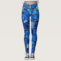 Blauw Venetiaans glaspatroon