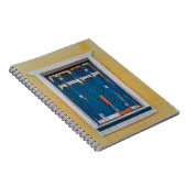 BLAUW VENSTER NOTITIEBOEK (Rechterzijde)