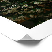 Blauw venster poster (Hoek)