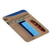 Blauw venster van Taos Magneet (Rechterzijde)