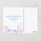 Blauw venster We hebben kleurrijke aanloopdoos gem Briefkaart (Achterkant)