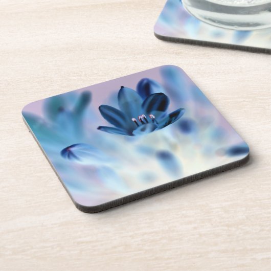 Blauw ventilator onderzetter van harde kunststof (Linkerzijde)