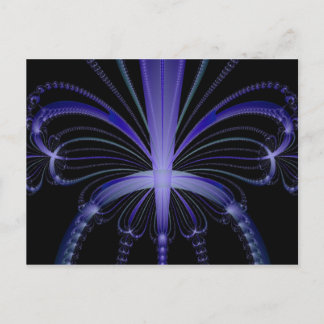 Blauw ventilatorBriefkaart Briefkaart