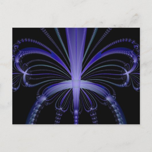Blauw ventilatorBriefkaart Briefkaart (Voorkant)