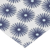 Blauw ventilatorgrafisch patroon tafelkleed (Gekanteld)
