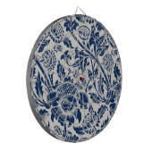  blauw ventilatorpatroon dartbord (Voorkant Links)