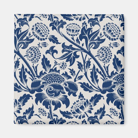  blauw ventilatorpatroon magneet (Voorkant)