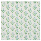  blauw ventilatorpatroon stof (Swatch)