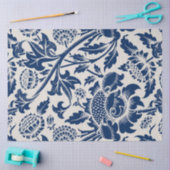  blauw ventilatorpatroon tissuepapier (Craft)