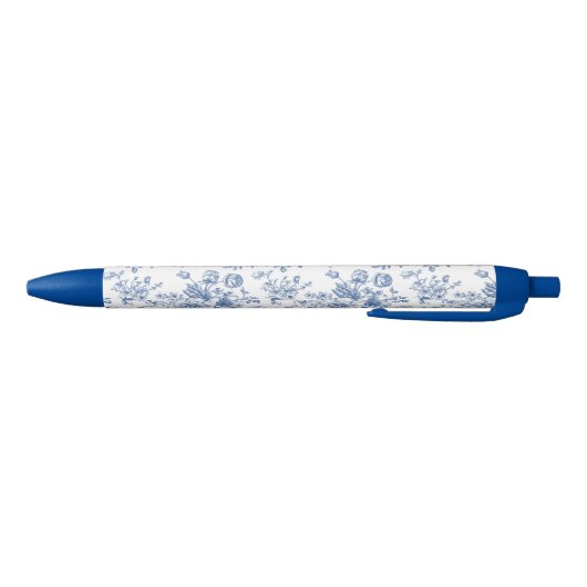 Blauw ventilatorpatroon zwarte inkt pen (Bodem)
