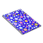 Blauw ventilatorvermogen notitieboek (Rechterzijde)