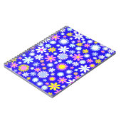 Blauw ventilatorvermogen notitieboek (Linkerzijde)