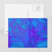 Blauw Veranda-Briefkaart Briefkaart (Voorkant / Achterkant)