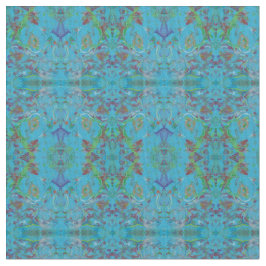 Blauw verfpatroon met marmer stof