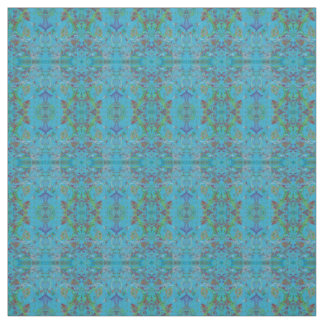 Blauw verfpatroon met marmer stof