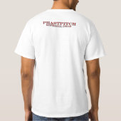 Blauw vergeet iets t-shirt (Achterkant)