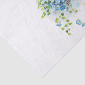 Blauw Vergeet-Me-Nots Tissuepapier (Detail)