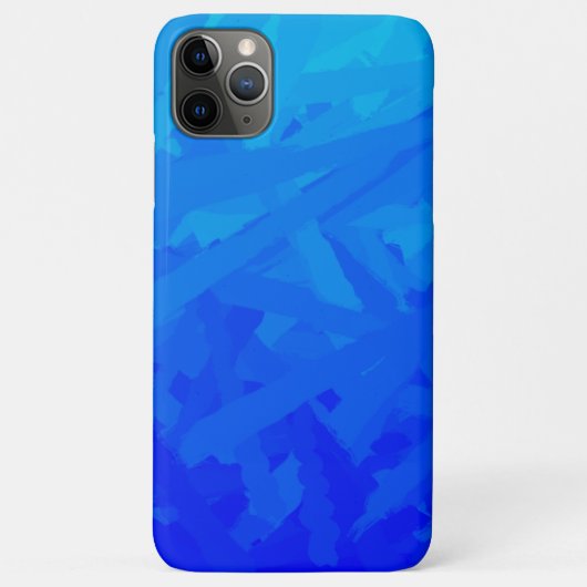 Blauw verloop Abstract Case-Mate iPhone Case (Achterkant)