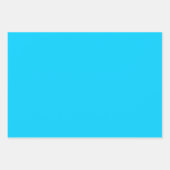 Blauw verloop Abstract Inpakpapier Vel (Voorkant 3)