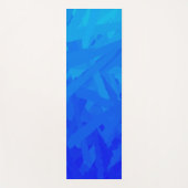 Blauw verloop Abstract Yogamat (Voorkant)