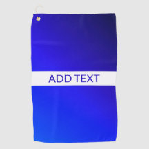 Blauw verloop en bewerkbare tekst op witte streep