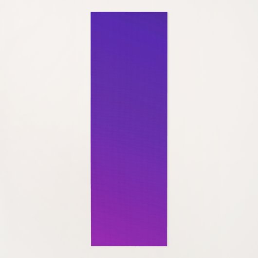 blauw verloop Kleur Yogamat (Voorkant)