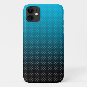Blauw verloop met kleine stippen Case-Mate iPhone case