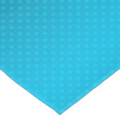Blauw verloop met kleine stippen tafelkleed (Gekanteld)