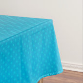 Blauw verloop met kleine stippen tafelkleed (Voorbeeld)