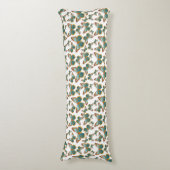 Blauw verloop vlinderpatroon lichaamskussen (Voorkant Verticaal)