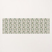 Blauw verloop vlinderpatroon yogamat (Achterkant (horizontaal))