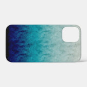 Blauw verloopontwerp Case-Mate iPhone case (Achterkant (horizontaal))
