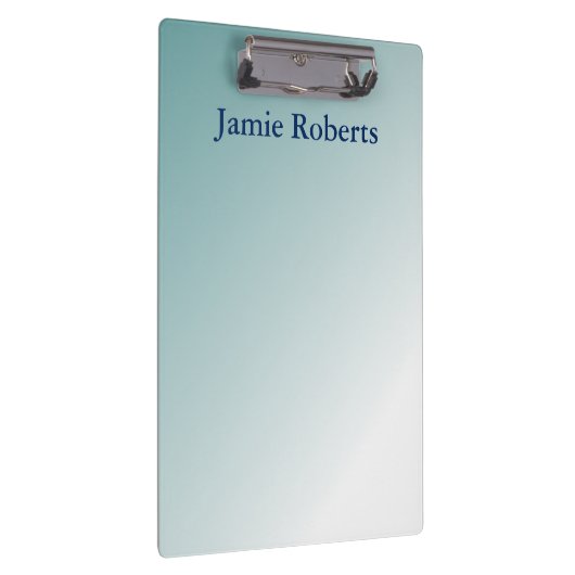 Blauw verloopontwerp klembord (Rechts)