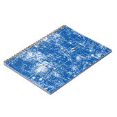 Blauw versteld notitieboek (Linkerzijde)