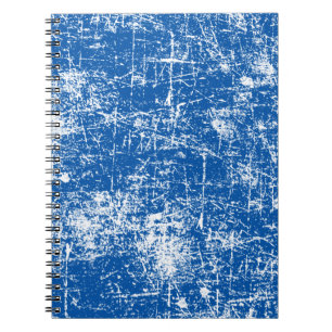 Blauw versteld notitieboek