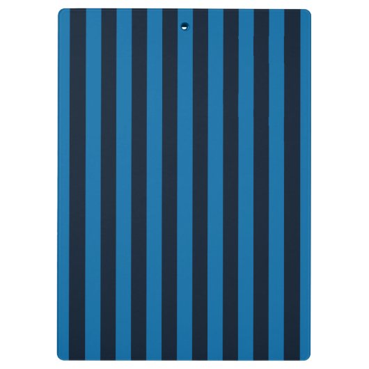 Blauw verticale strepes achtergronddecor klembord (Achterkant)