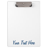 Blauw verticale strepes achtergronddecor klembord (Voorkant)