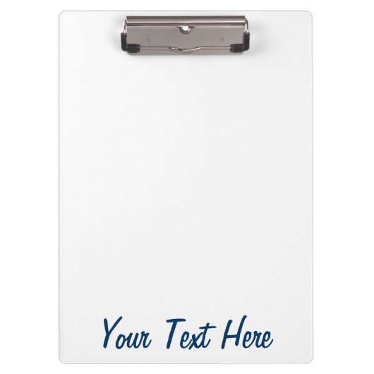 Blauw verticale strepes achtergronddecor klembord (Voorkant)