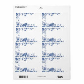 Blauw verzendlabel verwijderen (Full Sheet)