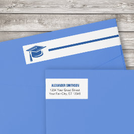 Blauw Vet Pet Afstuderen