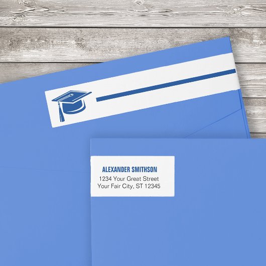 Blauw Vet Pet Afstuderen